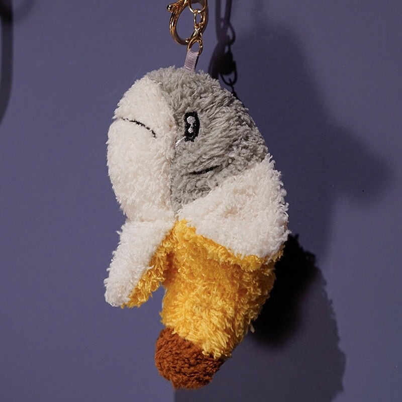 BowLift | Fluffy Shark Banana Plushie