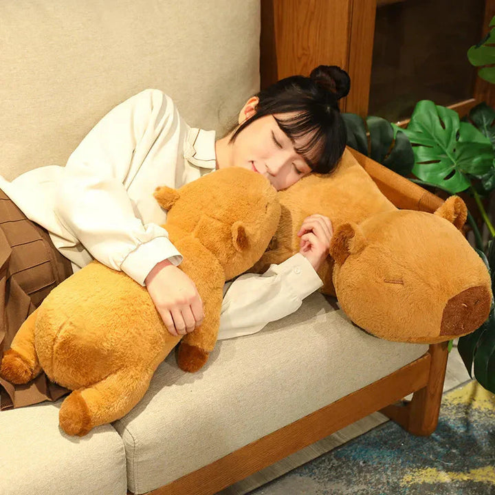 BowLift | Fluffy Sleepy Capybara Plushies