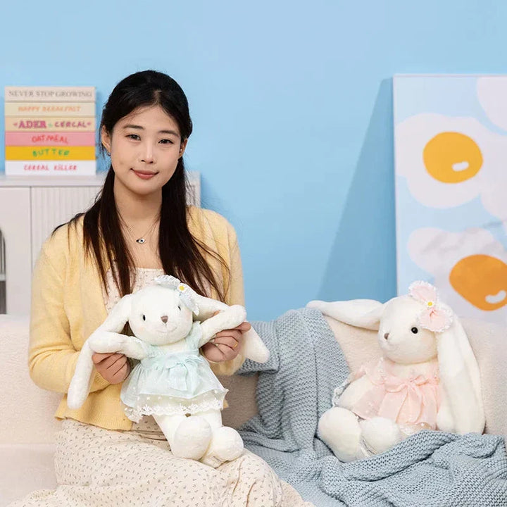 BowLift | Fuwawa the White Bunny Plush