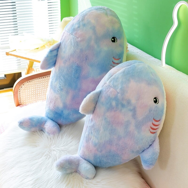 BowLift | Fuzzy Rainbow Shark Plushie
