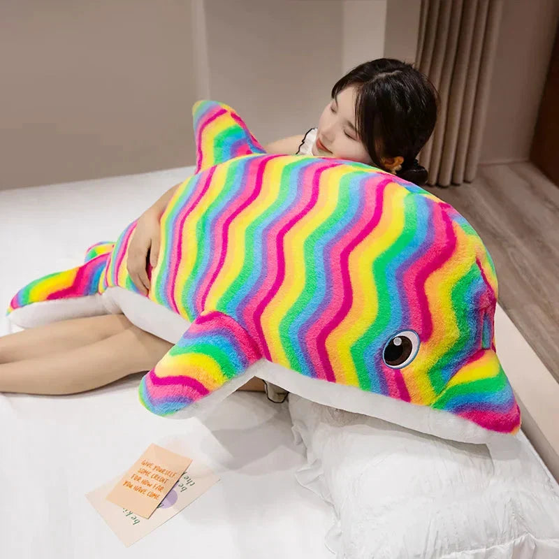 BowLift | Galaxy Rainbow Dolphin Plushies