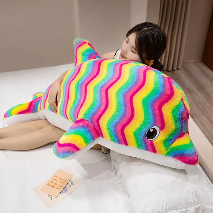 BowLift | Galaxy Rainbow Dolphin Plushies