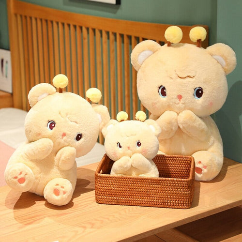 BowLift | Gem the Bumble Bee Brown Bear Plushie