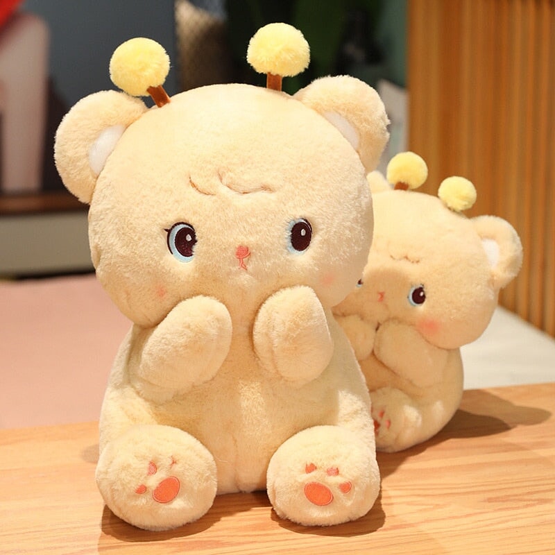 BowLift | Gem the Bumble Bee Brown Bear Plushie