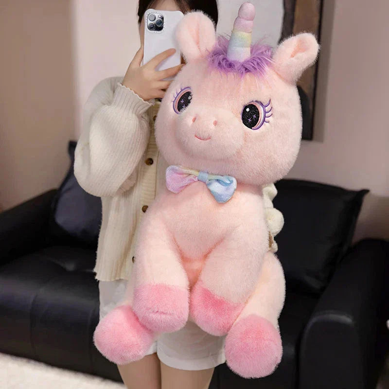 BowLift | Gentle Rainbow Unicorn Plush