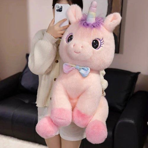 BowLift | Gentle Rainbow Unicorn Plush
