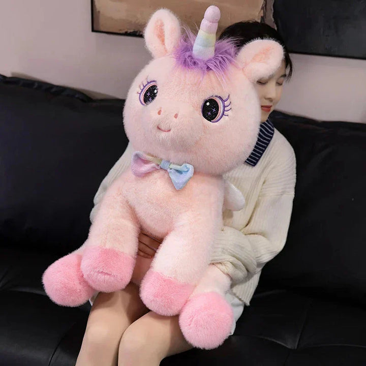 BowLift | Gentle Rainbow Unicorn Plush