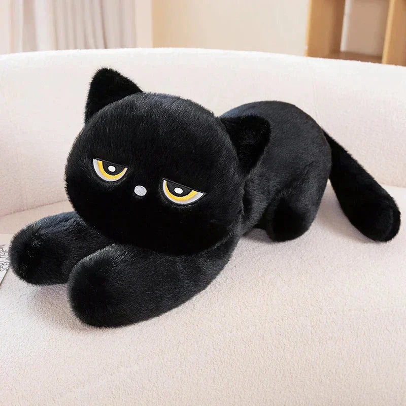 BowLift | Giant Black Grey Cat Plushies