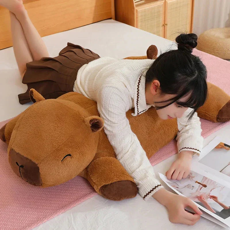 BowLift | Giant Capybara Snuggle Buddy Plushies