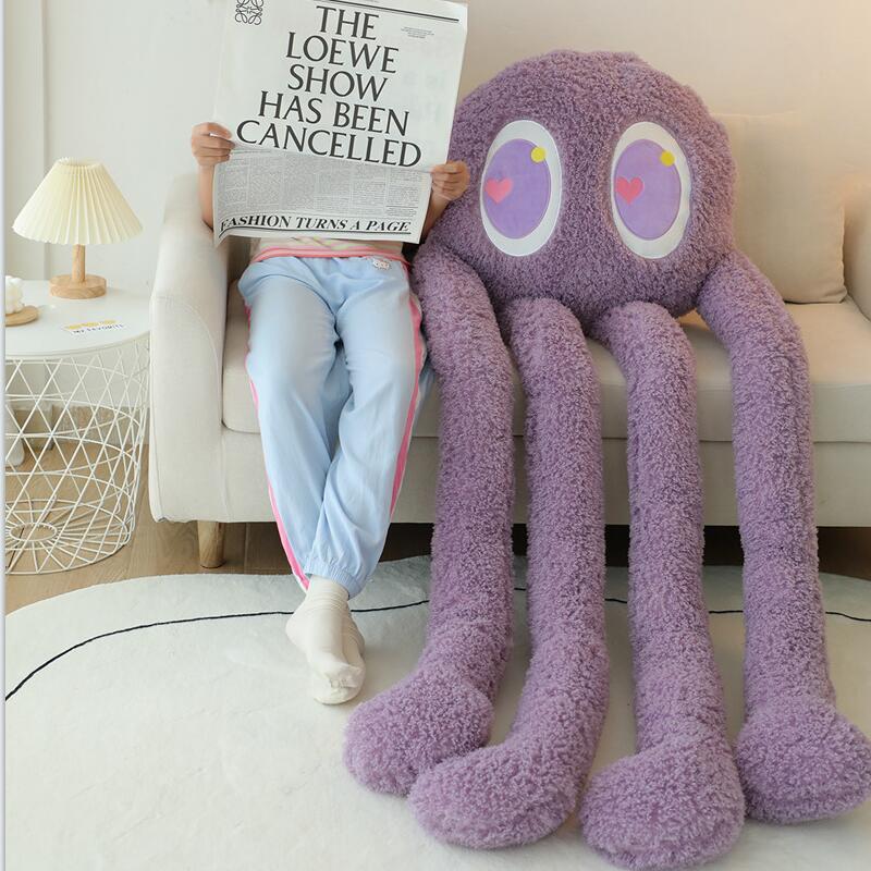 BowLift | Giant Fuzzy 4 Legged Octopus Plushie