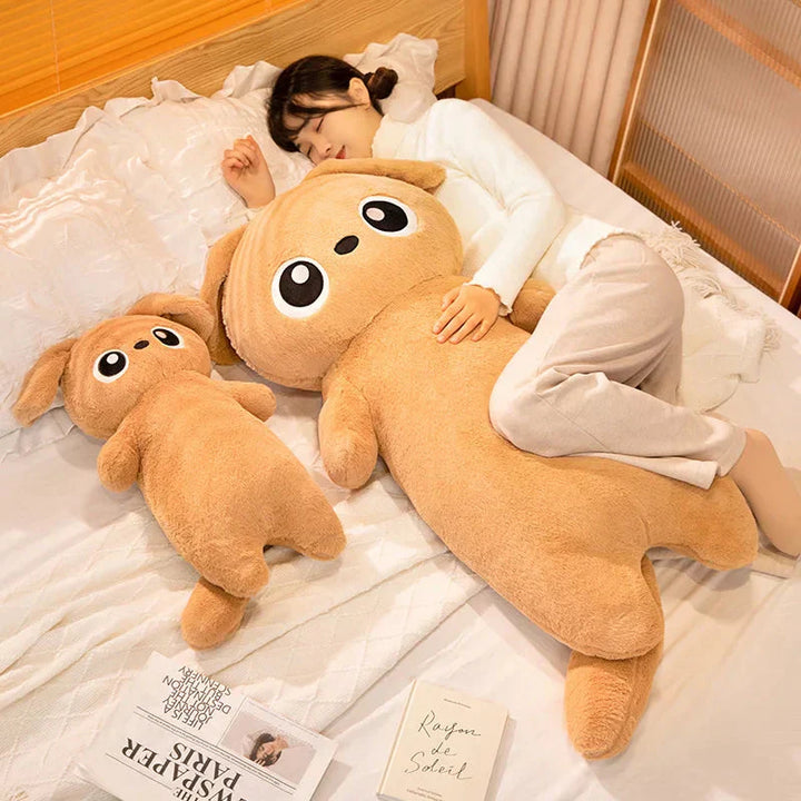 BowLift | Giant Kawaii Ginger Black Gray Doll-Shape Dog Plushies