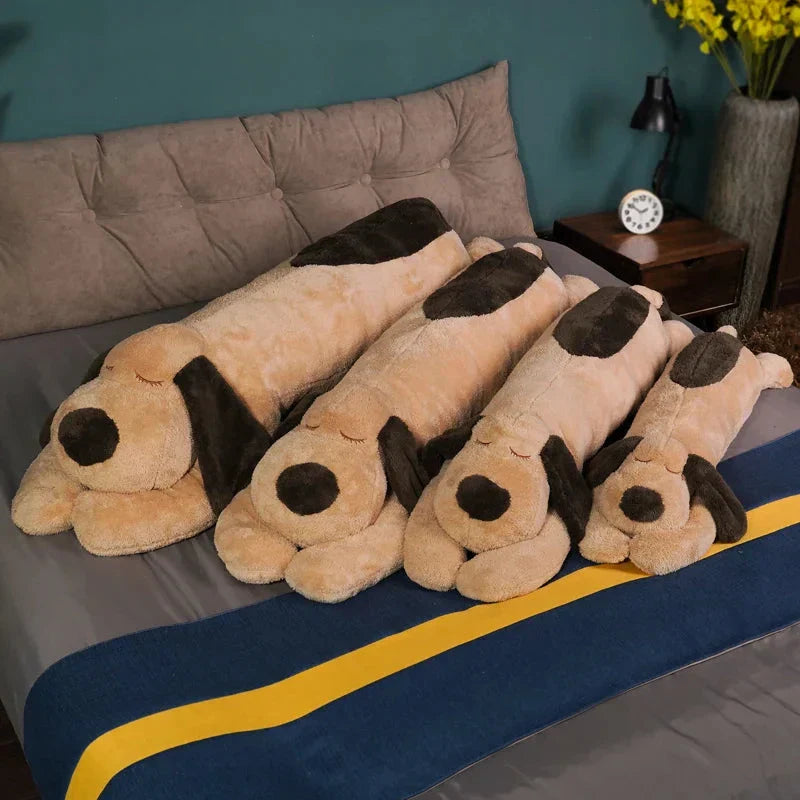 BowLift | Giant Long Fluffy Spotty Dog Plushies