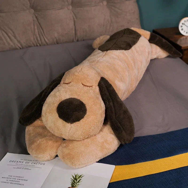 BowLift | Giant Long Fluffy Spotty Dog Plushies
