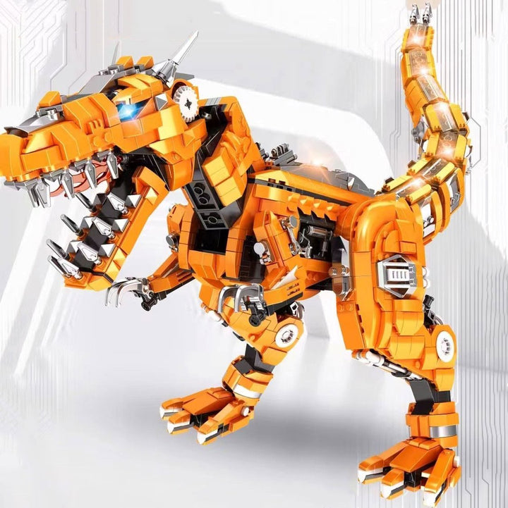 BowLift | Golden Carnosaurus Building Blocks