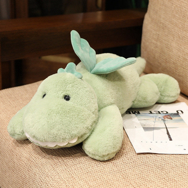 BowLift | Hajiro the Goofy Green Dinosaur Plushie