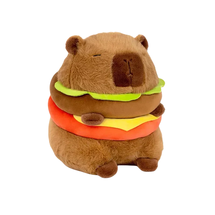 BowLift | Hamburger Capybara Fluffy Plushie