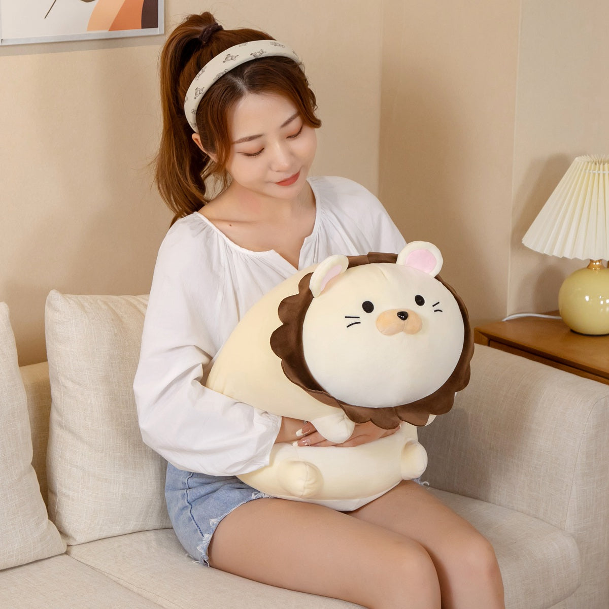 BowLift | Hank The Kawaii Lion Plushie