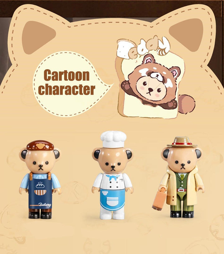 BowLift | Honey Bear Cupcakes & Cookies Bakery Micro Building Blocks