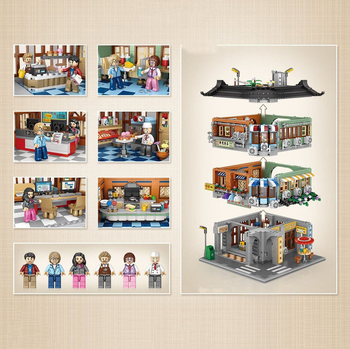 BowLift | Hong Kong Street Apartment & Pharmacy Micro Building Blocks