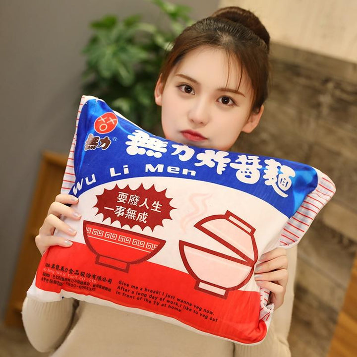 BowLift | Instant Noodle Plushie Pillow