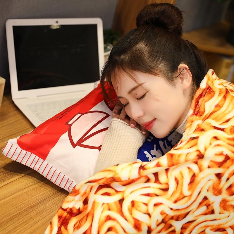 BowLift | Instant Noodle Plushie Pillow