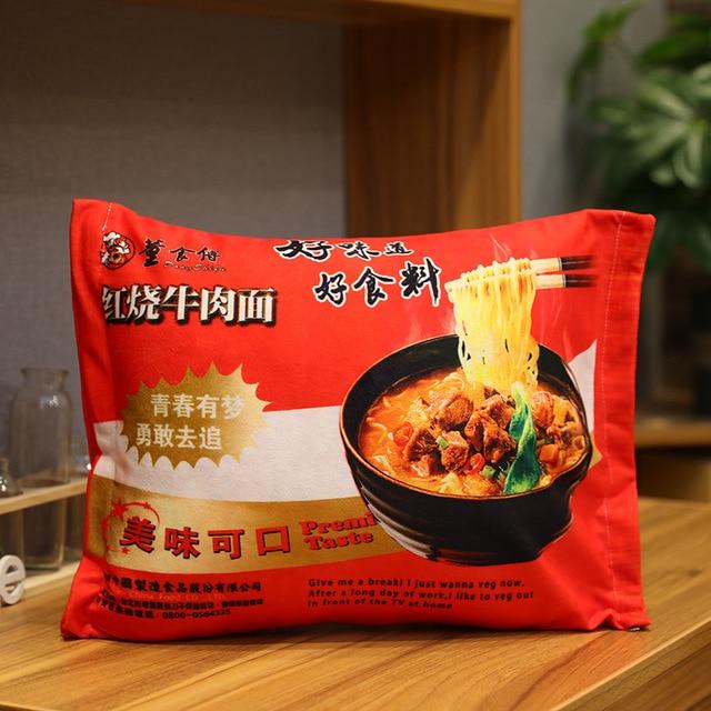 BowLift | Instant Noodle Plushie Pillow