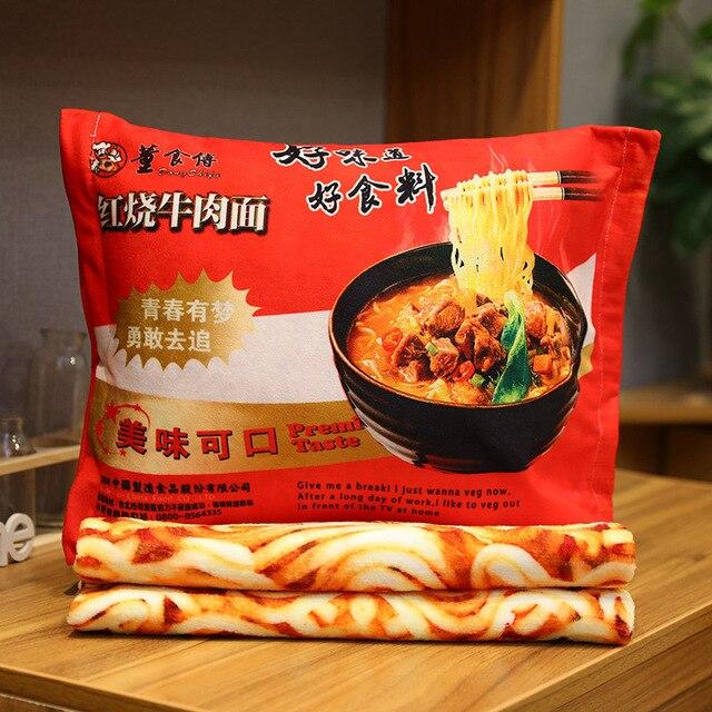 BowLift | Instant Noodle Plushie Pillow
