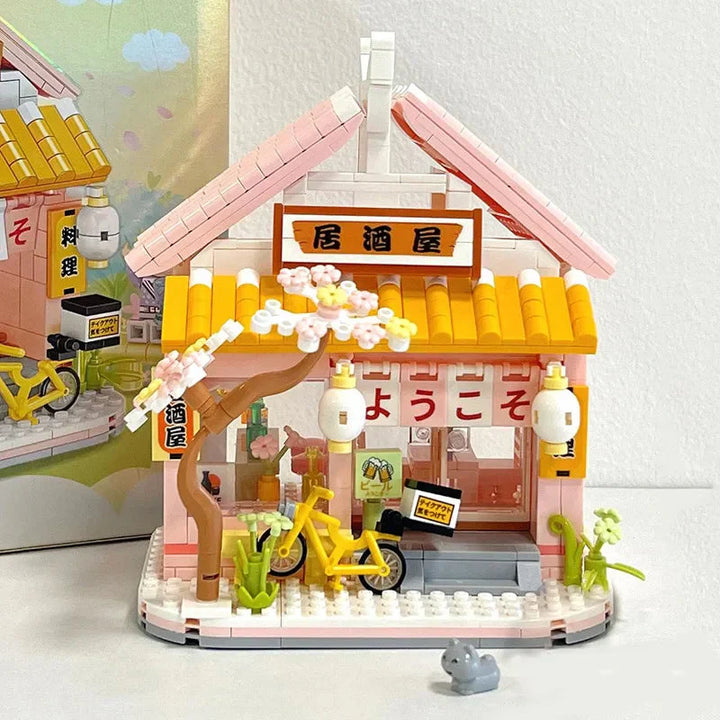 BowLift | Izakaya and Chashitsu Sakura Micro Building Blocks