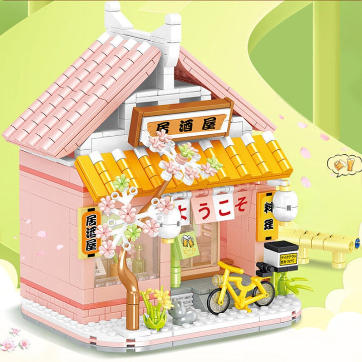 BowLift | Izakaya and Chashitsu Sakura Micro Building Blocks