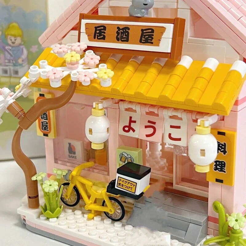 BowLift | Izakaya and Chashitsu Sakura Micro Building Blocks