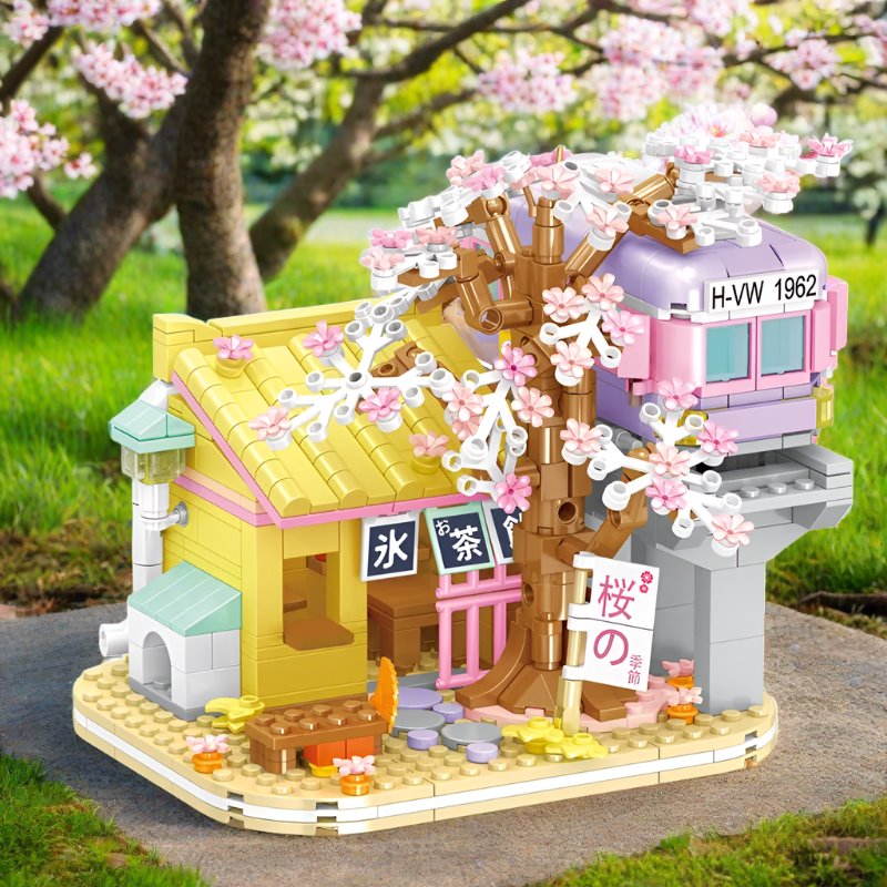 BowLift | Izakaya and Chashitsu Sakura Micro Building Blocks