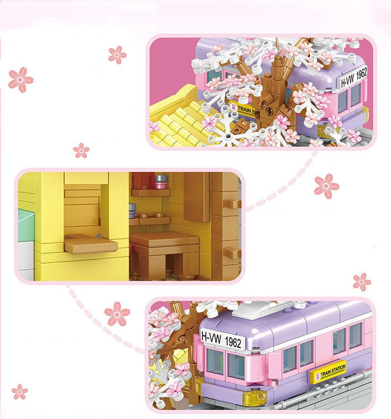 BowLift | Izakaya and Chashitsu Sakura Micro Building Blocks