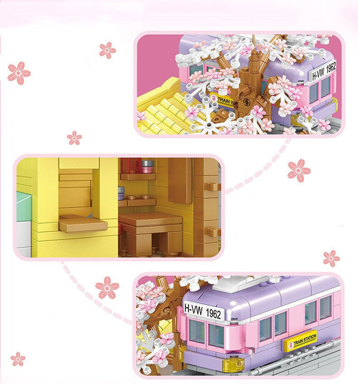 BowLift | Izakaya and Chashitsu Sakura Micro Building Blocks