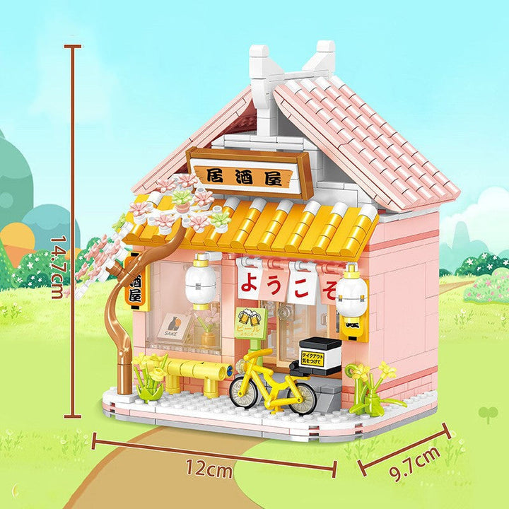 BowLift | Izakaya and Chashitsu Sakura Micro Building Blocks