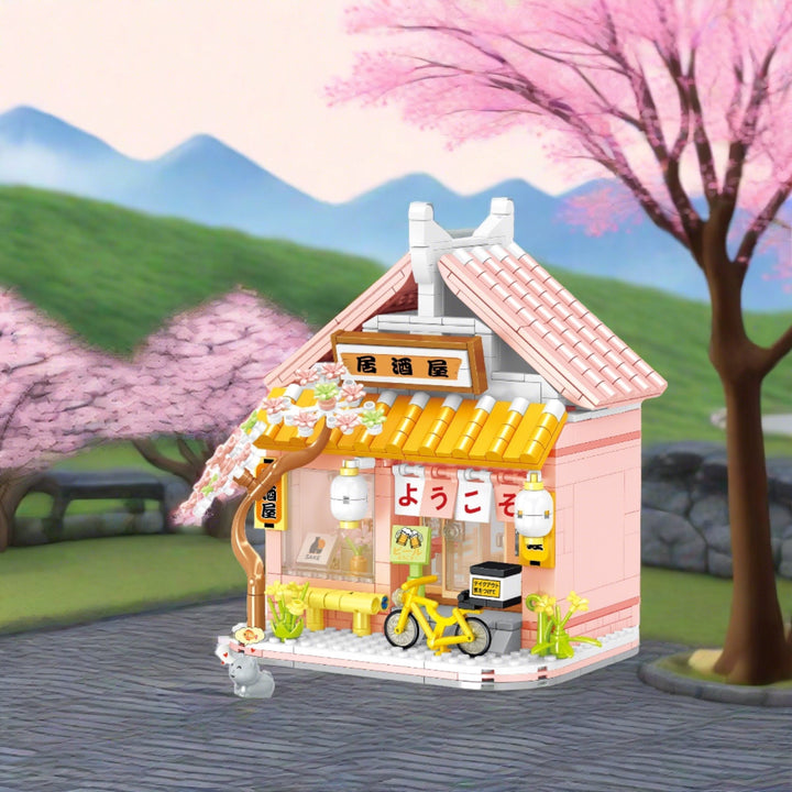 BowLift | Izakaya and Chashitsu Sakura Micro Building Blocks