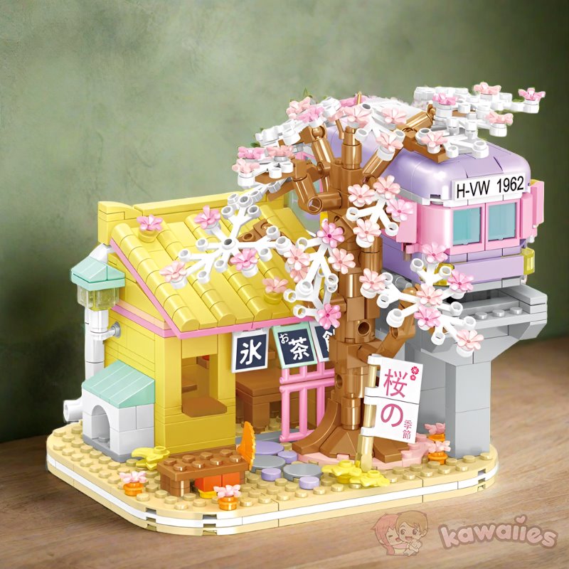 BowLift | Izakaya and Chashitsu Sakura Micro Building Blocks