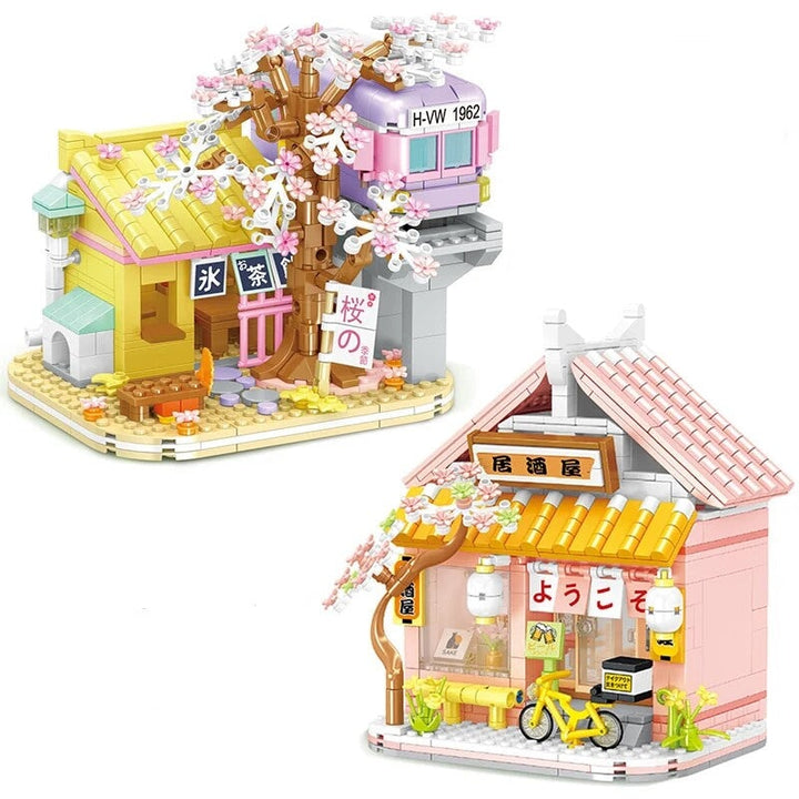 BowLift | Izakaya and Chashitsu Sakura Micro Building Blocks
