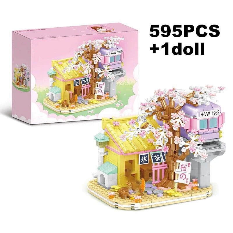BowLift | Izakaya and Chashitsu Sakura Micro Building Blocks