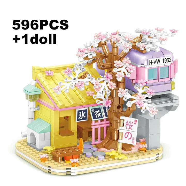 BowLift | Izakaya and Chashitsu Sakura Micro Building Blocks