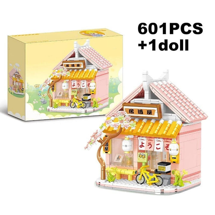 BowLift | Izakaya and Chashitsu Sakura Micro Building Blocks