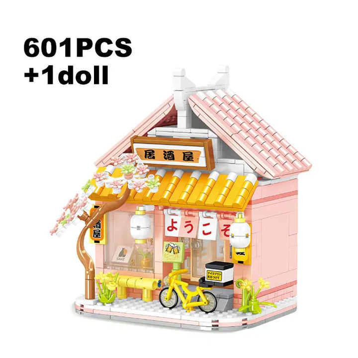 BowLift | Izakaya and Chashitsu Sakura Micro Building Blocks
