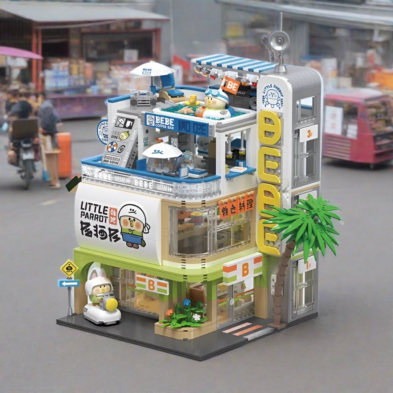 BowLift | Japanese BeBe Shopping Mall Building Blocks Set