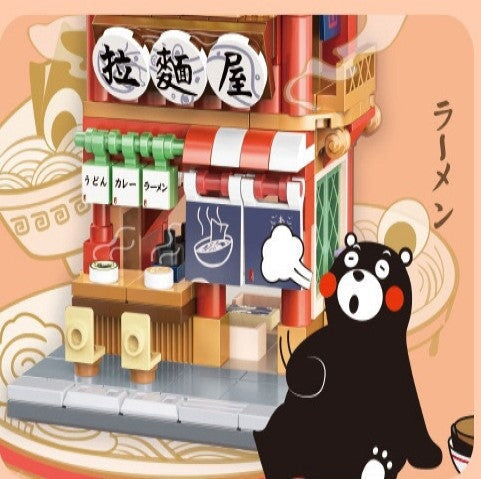 BowLift | Japanese-themed Ramen Hot Spring Sushi Tea Micro Building Sets