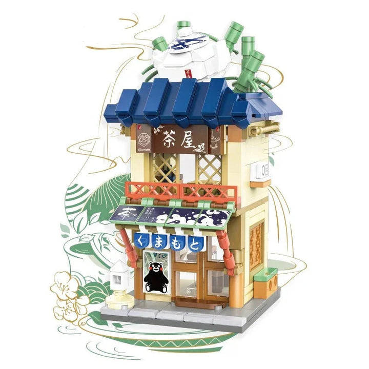 BowLift | Japanese-themed Ramen Hot Spring Sushi Tea Micro Building Sets