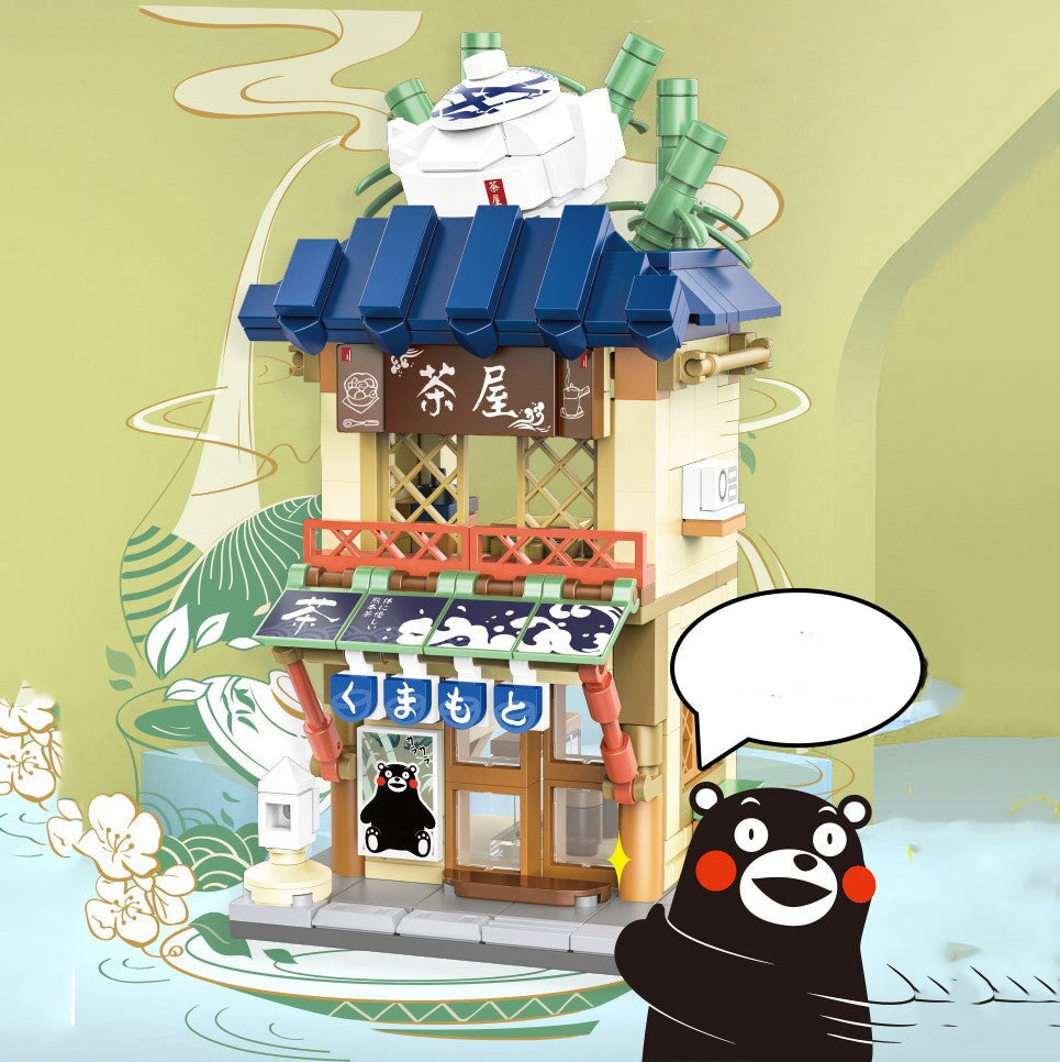 BowLift | Japanese-themed Ramen Hot Spring Sushi Tea Micro Building Sets