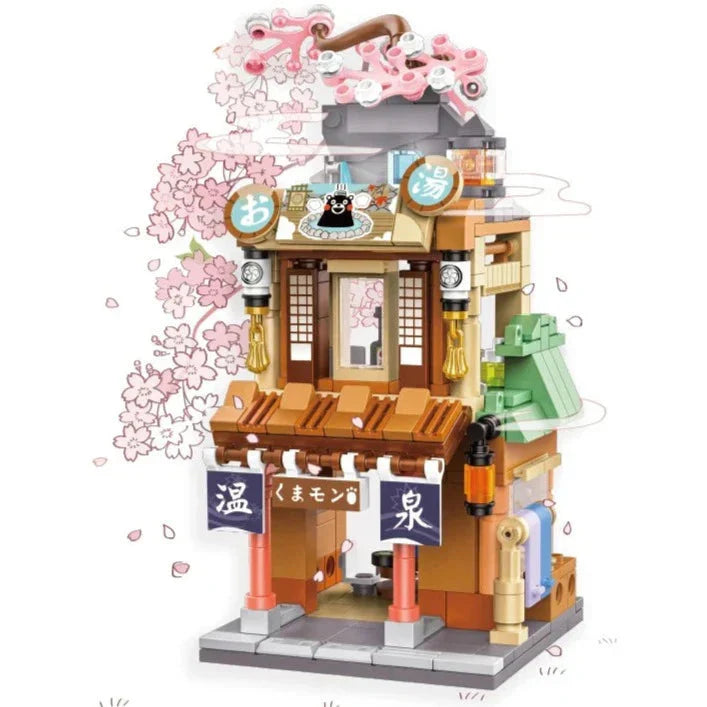 BowLift | Japanese-themed Ramen Hot Spring Sushi Tea Micro Building Sets