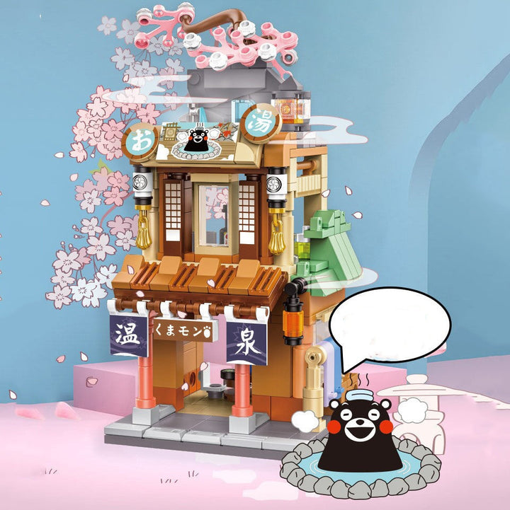 BowLift | Japanese-themed Ramen Hot Spring Sushi Tea Micro Building Sets