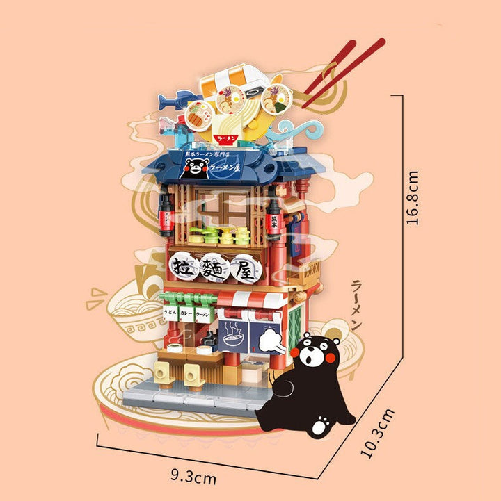 BowLift | Japanese-themed Ramen Hot Spring Sushi Tea Micro Building Sets