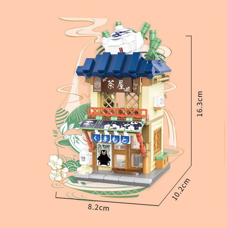 BowLift | Japanese-themed Ramen Hot Spring Sushi Tea Micro Building Sets
