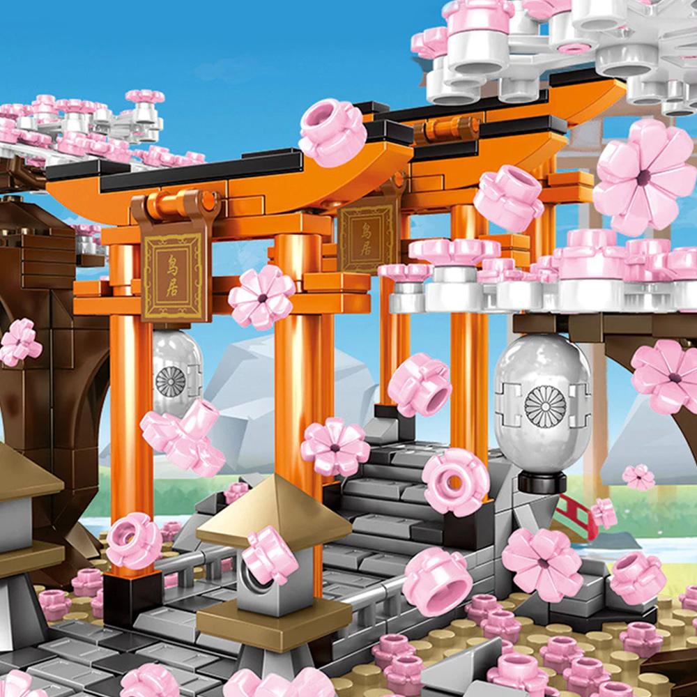 BowLift | Romantic Japanese Torii Gates Cherry Blossom Trees Building Sets | Special Edition